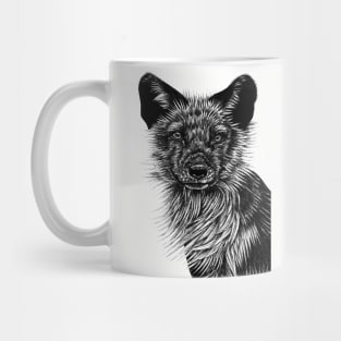 Arctic fox Mug